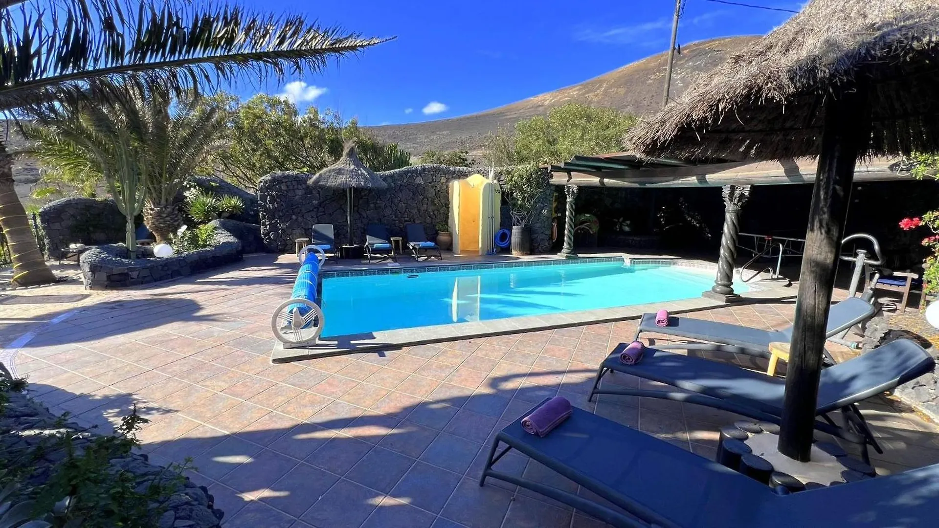 Holiday home Niro - Sauna, Beheizter Pool, Billiard Tisch, Tischtennis Tias Spain